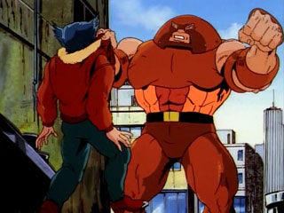 Logan and Juggernaut