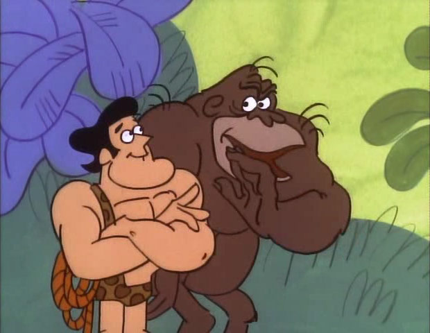 george of the jungle gorilla cartoon